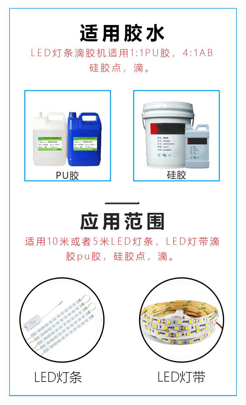 LED燈帶全自動灌膠機 LED燈帶全自動灌膠機